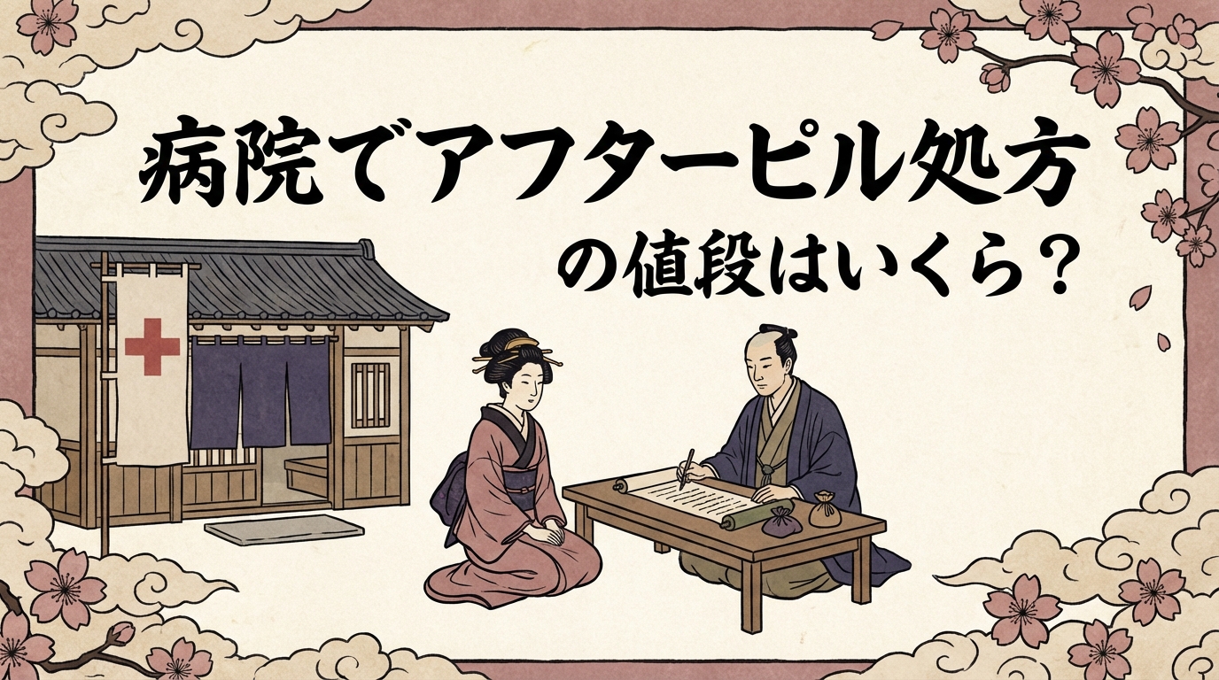 病院でアフターピル処方の値段はいくら？