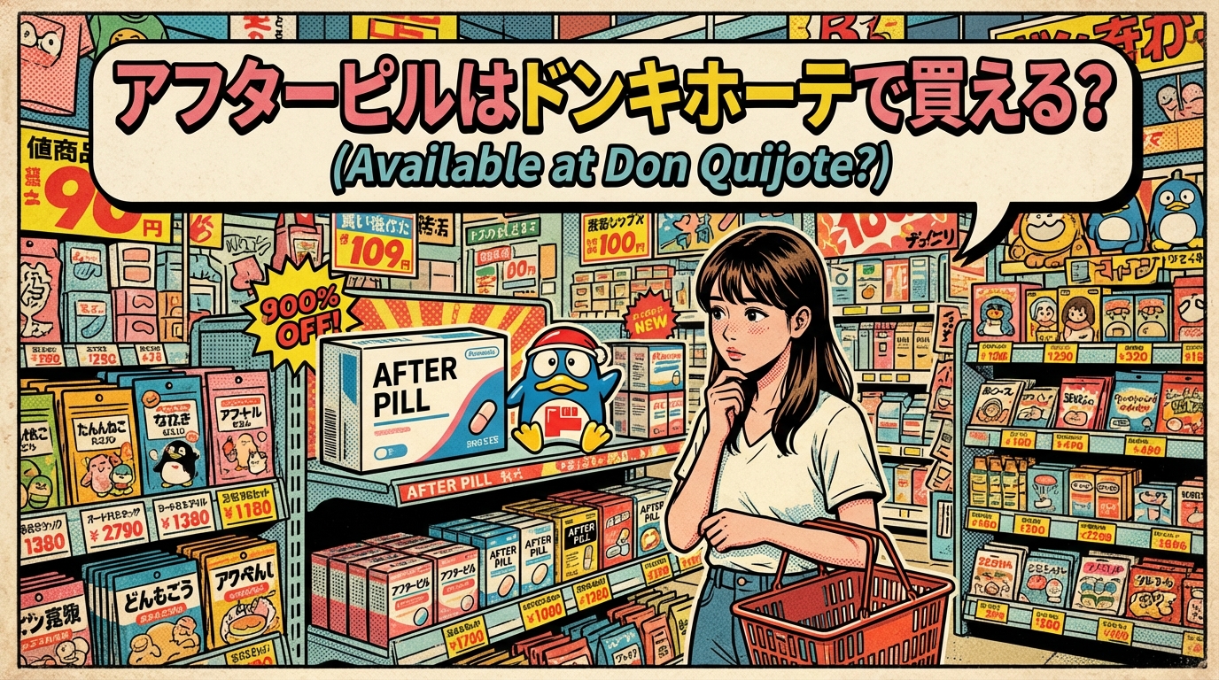 アフターピルはドンキホーテで買える?