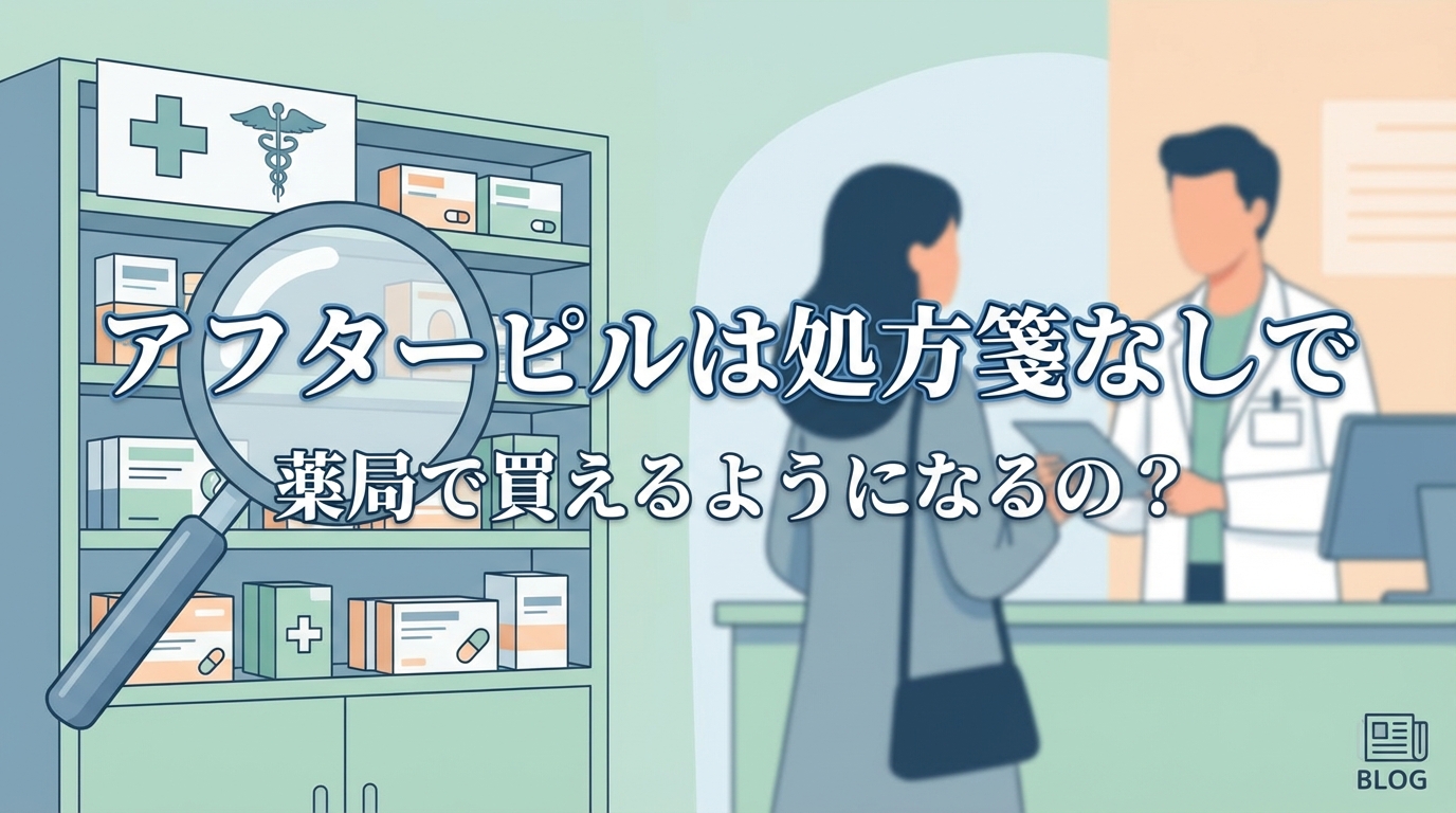 アフターピルは処方箋なしで薬局で買えるようになるの？