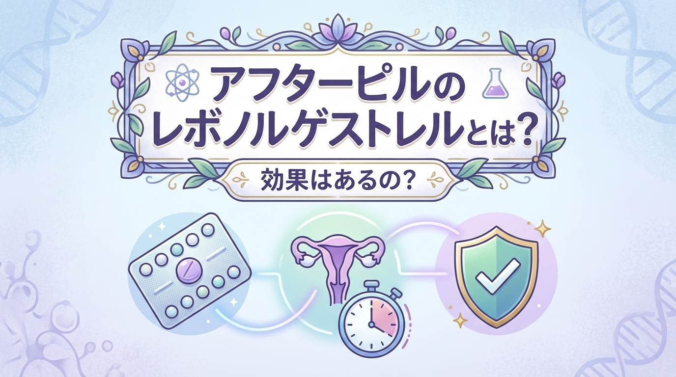 アフターピルのレボノルゲストレルとは？効果はあるの？