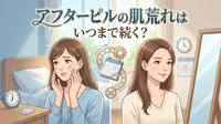 アフターピルの肌荒れはいつまで続く?