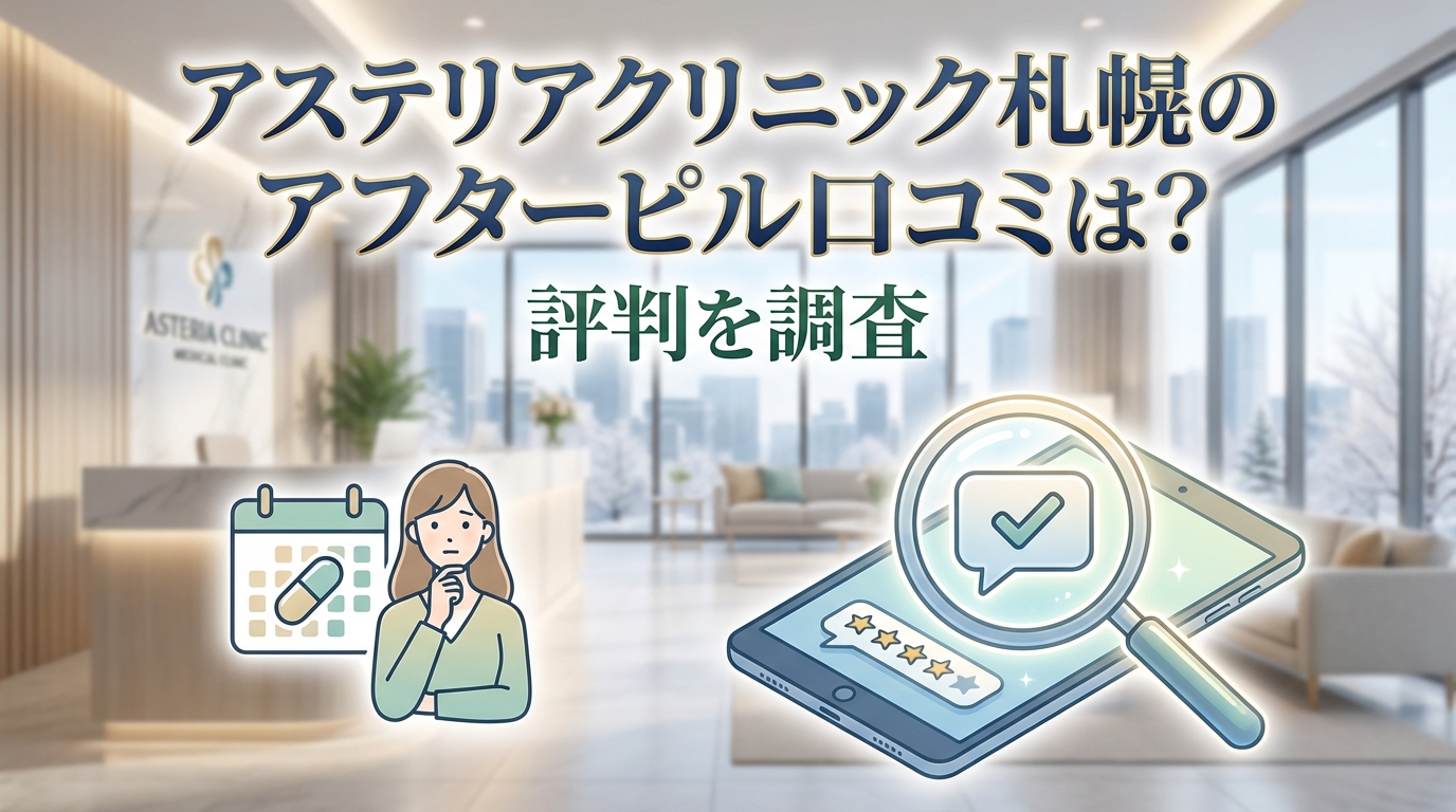 アステリアクリニック札幌のアフターピル口コミは？評判を調査