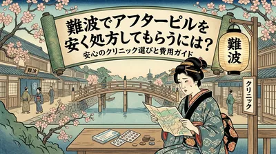 難波でアフターピルを安く処方してもらうには？