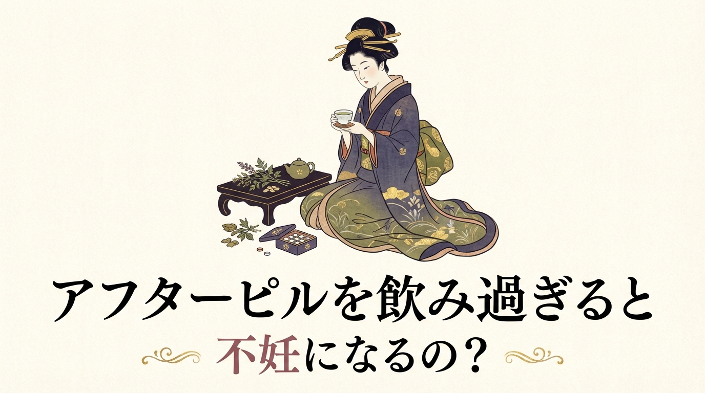 アフターピルを飲み過ぎると不妊になるの?