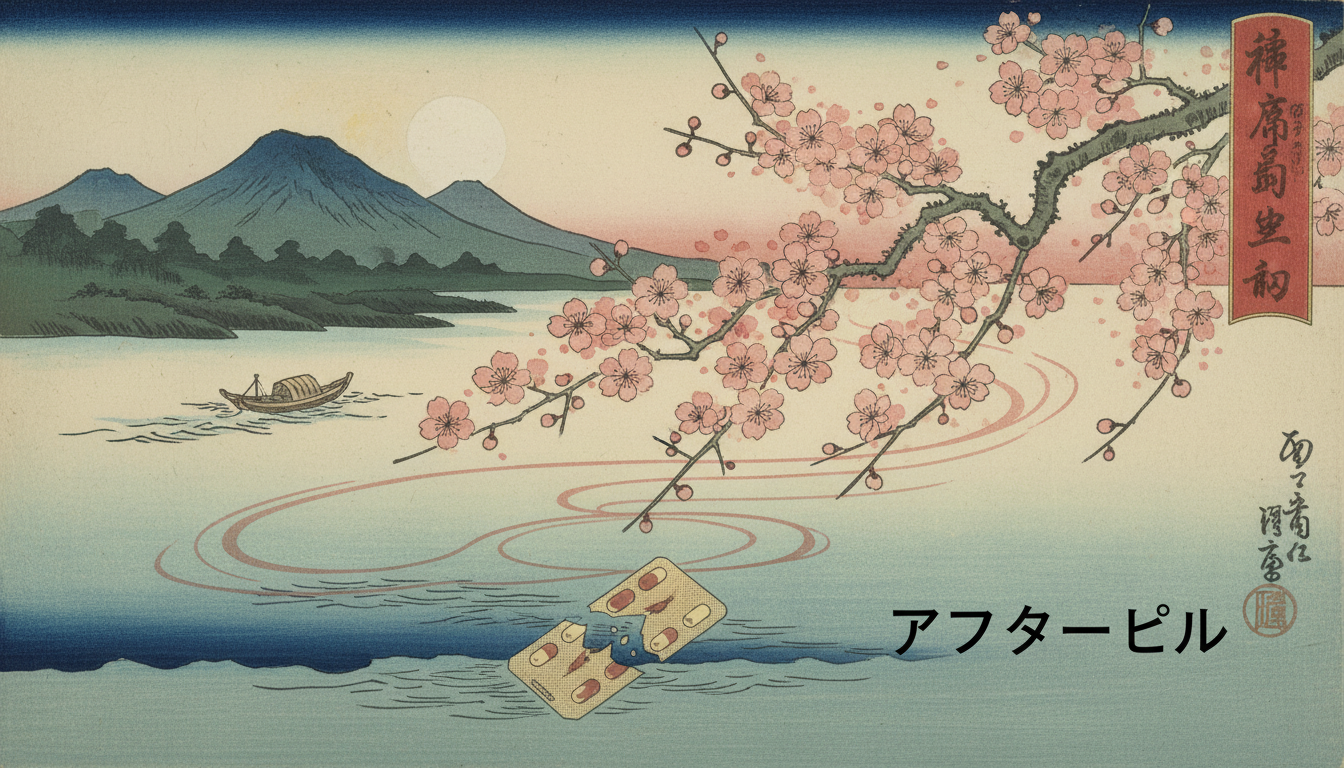 着床出血が起きた後のアフターピル服用は効果がございません