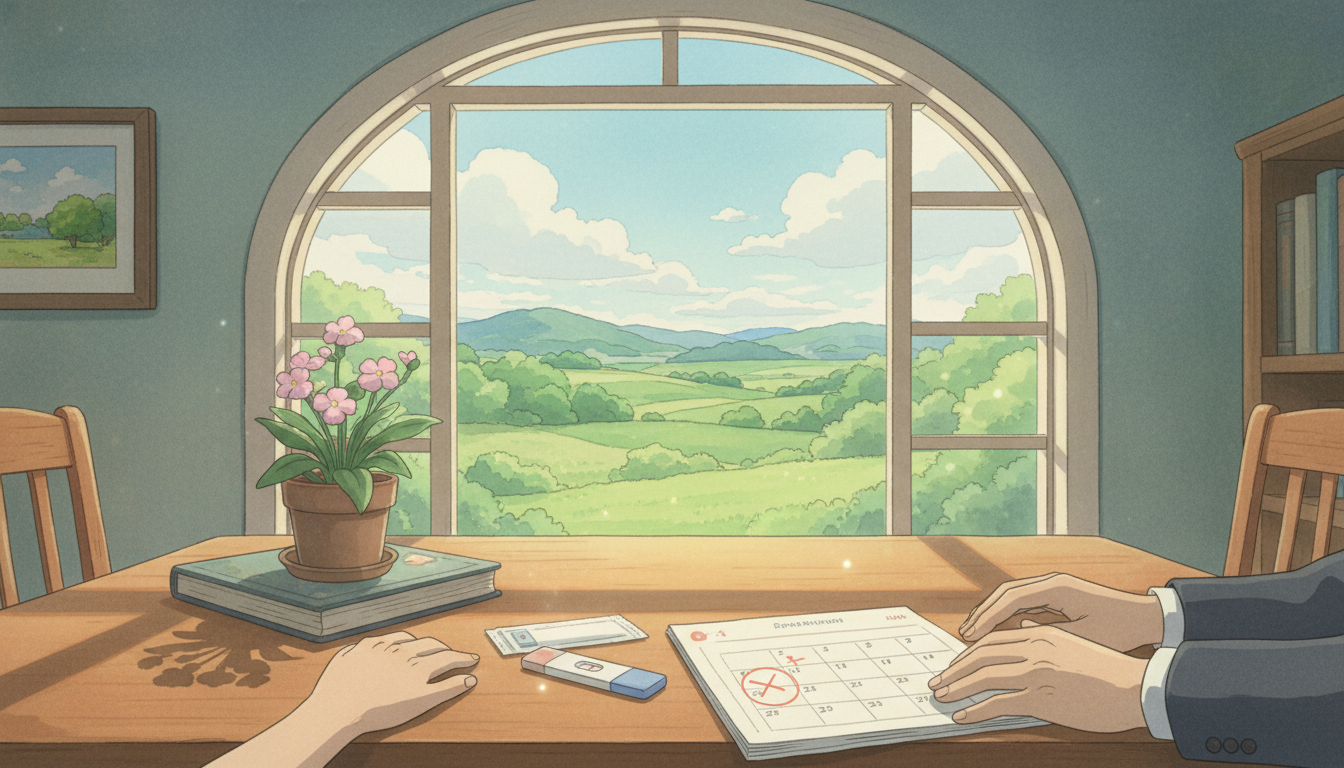 結論：性交渉から3週間後が最も確実な検査時期でございます