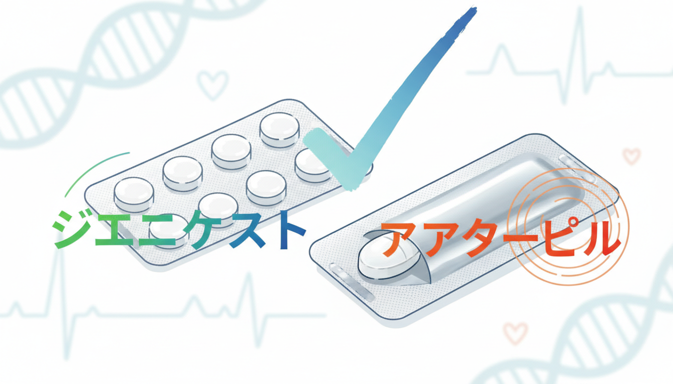 結論：ジエノゲスト服用中でもアフターピルは使用可能でございます