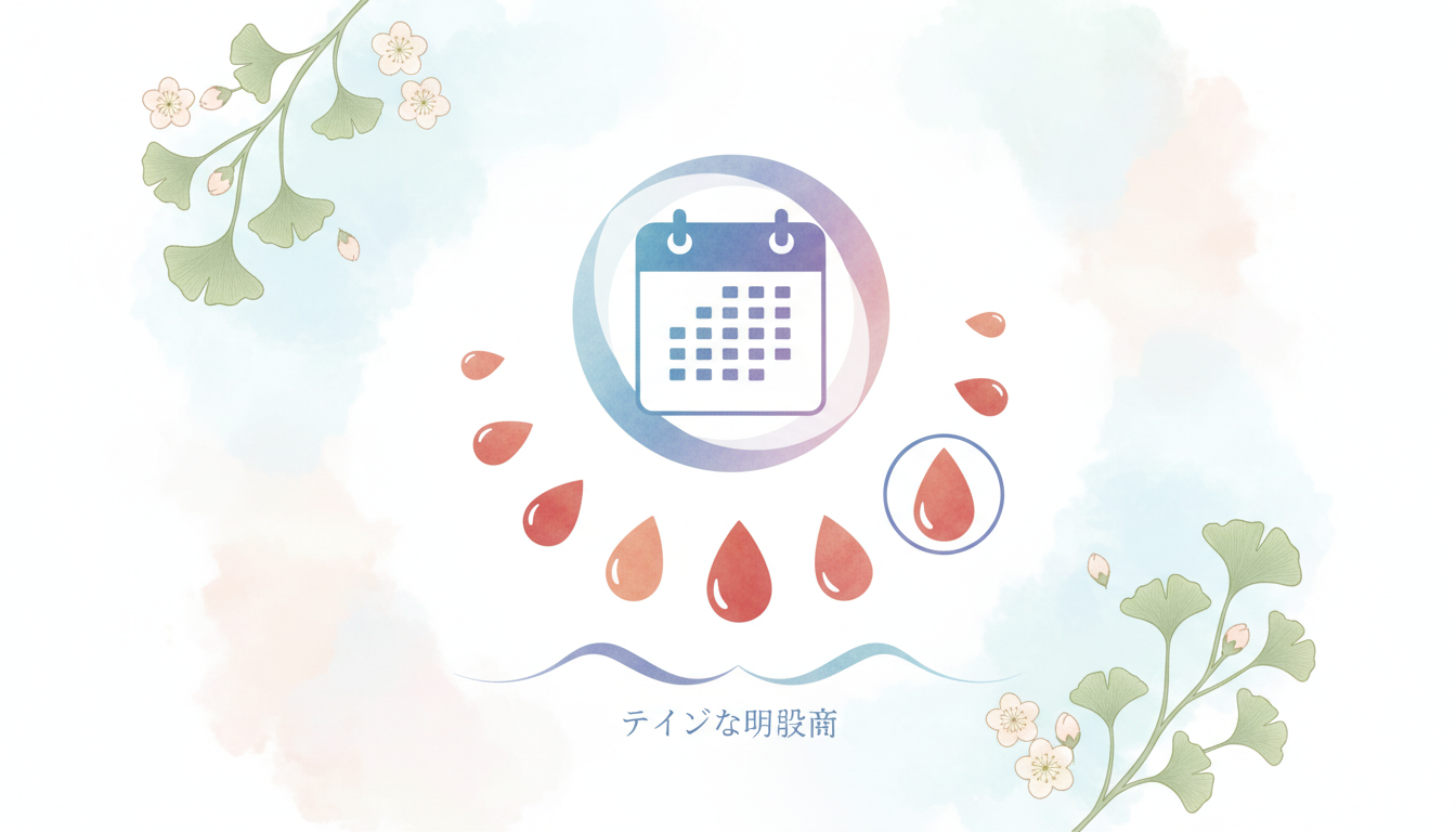 アフターピル服用後の消退出血はいつくるのか、期間はどれくらいか【結論】